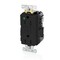 Leviton Lev-Lok GFCI 15A HG/PI Black MGFN1-HGE - alternate 1