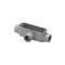 Bridgeport 1-1/4 in T-Style Aluminum Conduit Body with Cover and Gasket T-48CG - alternate 3