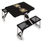 Picnic Time Family Of Brands Army Black Knights - Picnic Table Portable Folding Table, Black 811-00-175-764-0 - alternate 1