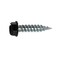 Malco Black Painted Zip-in Self-Piercing Sheet Metal Screws, Size 8 Shank, 3/4" Length, 100PK HW8X3/4ZBG - alternate 1