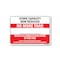 Signmission Public Safety, 7" H, Peel & Stick Wall Graphic, 10" X 7", Store Capacity Now Reduced No More Than OS-NS-RD-710-25436 - alternate 1