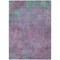 Homeroots 5' X 8' Lavender And Teal Blue Abstract Washable Indoor Outdoor Area Rug 618449 - alternate 7