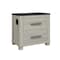 Global Furniture Usa Contemporary Ashley Brown Nightstand W/Usb & Speaker ASHLEY-BROWN-NS W/USB & SPEAKER - alternate 4