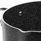 Korkmaz Galaksi Non Stick 11 Inch 4.5 Liter Low Casserole with Lid in Black A2958 - alternate 7