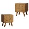 Homeroots 37in Sepia Solid Wood Console Accent Cabinet With Single Door And Two Drawers 712229 - alternate 5