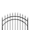 Nuvo Iron 45in Wx56in H Tiger Eye Gate Arched Rails, 48in W Openings, Self Close Hardware w/Double Side Handle ITGA4556 - alternate 7