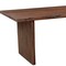 Homeroots 96" Brown Solid Wood Double Pedestal Base Dining Table 635861 - alternate 9