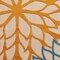 Homeroots 7' X 10' Ivory Green Blue Orange And Red Floral Indoor Outdoor Area Rug 546690 - alternate 6