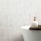 Ackland Sample Cadella Argento Satin Porcelain Fluted Marble Look Wall Tile AKNPTCAAR5X10S-SM - alternate 3