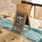 Vintiquewise 11-inch Wooden A-Frame Double-Sided Chalkboard and Menu Board Easel, Single QI004935.S - alternate 6