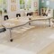 Flash Furniture Commercial Adjustable Height Kidney Activity Table with Locking Casters-LT NAT XU-A4896-KIDNY-LTNAT-T-P-CAS-GG - alternate 7
