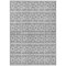 Homeroots 3' X 5' Gray And Ivory Geometric Washable Indoor Outdoor Area Rug 613771 - alternate 6