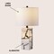 Jonathan Y Elizabeth 24.25" Contemporary Coastal Alabaster LED Table Lamp with Body Night Light, Black/White JYL8507A - alternate 8