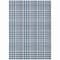 Homeroots 5' X 8' Navy Blue Ivory And Brown Plaid Washable Indoor Outdoor Area Rug 601489 - alternate 5
