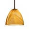 Besa Lighting Vila Stem Pendant, Honey, Bronze Finish, 1x60W Incandescent 1TT-4470HN-BR - alternate 1