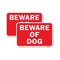 Signmission Beware Of Dog, Heavy-Gauge Aluminum Rust Proof Parking Sign, 18" x 24", A-1824-25292 A-1824-25292 - alternate 1