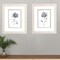 Homeroots Set Of Two Botanical Beauty White Framed Print Wall Art, 2PK 521522 - alternate 3