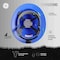 Ge Full Brim Vented Hard Hat, 4-Point Adjustable Ratchet Suspension, Blue GH328B - alternate 3
