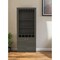 Homeroots 26in Dark Brown Laminate Bar Cabinet With Four Shelves 477752 - alternate 3