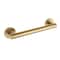 Kibi Bathroom Safety 12 In L, 1.25 In Dia., Stainless Steel Shower Grab Bar, Concealed Screws KGB1112BB - alternate 1