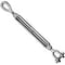Hyw Products Drop Forged Hot Dipped Galvanized Steel Turnbuckle 3/8in x 6in Eye/Jaw 1011386 - alternate 1