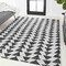 Jonathan Y Andratx Modern Tribal Geometric Ivory/Black 3 ft. x 5 ft. Indoor/Outdoor Area Rug SMB126D-3 - alternate 7
