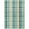 Homeroots 8' X 10' Sage Mint Green And Teal Blue Plaid Washable Indoor Outdoor Area Rug 614008 - alternate 6