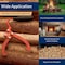 Kings County Tools Log Tongs One-Handed Skidding Tongs w/ Claw Opening & Non-Slip Grip Fireplace Tongs Log Grabber GW54A03-47 - alternate 4