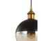 Jonathan Y Nixon 7.5" 1-Light MidCentury Modern Metal/Glass Adjustable Drop Globe LED Pendant, Brass Gold/Black JYL3513A - alternate 12