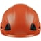 Ironwear Raptor Type II Class E Non-Vented Safety Helmet Orange 3975-O - alternate 1
