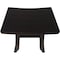 Homeroots 14" Brown Teak Shower Bench 376694 - alternate 6
