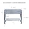 Amerihome Galvanized Metal Elevated Garden Planter GEP - alternate 5