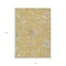 Homeroots 10' X 14' Gold Beige And Fern Green Floral Washable Indoor Outdoor Area Rug 589469 - alternate 6