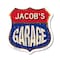 Signmission Jacob's Garage, 6 Inch X 6 Inch, Plastic Sign SHI-P-6-383-JACOB - alternate 1