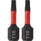 Do It Best 1'' T15 Torx Impact Ready Screwdriver Bit, 2PK QJDIB-SC-025 - alternate 2