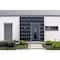 Vdomdoors Steel Door Ballucio 6044 Gray Graphite Stainless Inserts Single Modern Painted-W36xH80-Right Inswin BALLUCIO6044EXD-GRE-W36xH80-RH-I - alternate 5