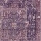 Homeroots 3' X 5' Eggplant Medallion Washable Indoor Outdoor Area Rug 608010 - alternate 6