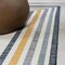 Jonathan Y Pollux Classic Coastal Mitred Stripe Reversible Machine-Washable Cream/Navy 2 ft. x 8 ft. Runner Rug SVH105A-28 - alternate 7