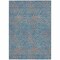 Homeroots 3' X 5' Teal Blue And Pink Abstract Washable Indoor Outdoor Area Rug 599838 - alternate 5