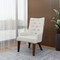 Leisuremod Spruce Collection Modern Wooden Dining Chair in Beige Velvet SC24BGF - alternate 7
