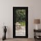 Vdomdoors Front Exterior Prehung Metal-Plastic Door Clear Glass / MANUX 8666 Matte Black / Office Commercial MANUX8666EXD-BLK-W30xH80-LH-I - alternate 4