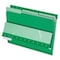 Pendaflex FOLDER, INTERIOR, LTR, BTGN, 100PK 421013BGR - alternate 1
