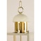 Mitzi June 4 Light Lantern 12 In. Aged Brass/Cream H737704S-AGB/SCR - alternate 4