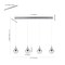Jonathan Y Elyse Teardrop 47" 4-Light Modern Mid-Century Iron/Acrylic Integrated Linear LED Pendant, Chrome/Whit JYL7122A - alternate 17