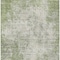 Homeroots 3' X 5' Green And Ivory Abstract Washable Indoor Outdoor Area Rug 612322 - alternate 5