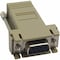 Tripp Lite MODULAR SERIAL CROSSOVER ADAPTER ETHERNET TO CONSOLE SERVER  RJ45-F/DB9-F B090-A9F-X - alternate 2