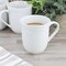 Elama Henryi 6 Piece 12 Ounce Porcelain Mug Set in White ELM-HENRYI-MUG - alternate 5