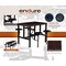 Regency Endure Standing Height Table & Chair Set with 4 Pull-Out Stools, Walnut Top, Walnut Wood Seats 9004-WLT-WLT - alternate 7