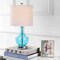 Jonathan Y Colette 20" Mini Glass LED Table Lamp, Amalfi Blue JYL1029C - alternate 8