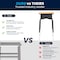 Flash Furniture 31.25 H, 24 W X Laminate, Steel, Natural 5-FD-DESK-GG - alternate 8